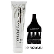 Sebastian CELLOPHANES ESPRESSO BROWN, Color Revitalizer with A3 Complex w/ BRUSH - 10.1 oz / 300 ml
