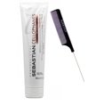 thumbnail image 1 of Sebastian CELLOPHANES, Hair Color Revitalizer A3 Complex Conditioner, Deposit Only, Ammonia-Free, Peroxide-Free (w/ Sleek Comb) Sebastion Haircolor Dye (CINNAMON RED - 10.1 oz / 300 ml), 1 of 1