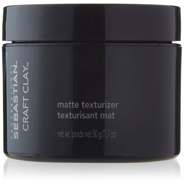 Sebastian Craft Clay Matte Texturizer, Remoldable Texturizing Hair Clay, 1.7 Ounce (Pack of 1