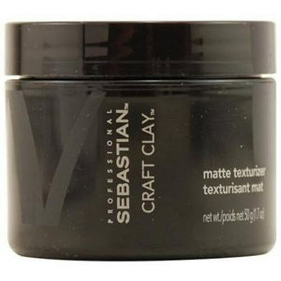 Sebastian Craft Clay Remoldable Matte Texturizer Unisex, 1.7 Ounce