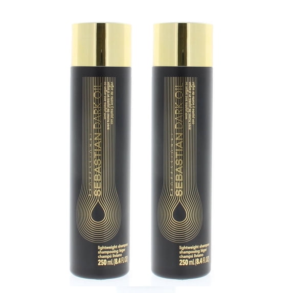 Sebastian Dark Oil Lightweight Shampoo 8.4 oz-PACK OF 2