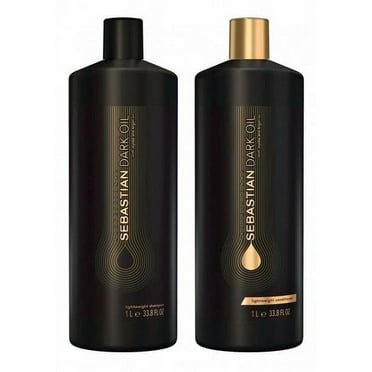 Sebastian Dark Oil Lightweight Shampoo & Conditioner 33.8 Oz Duo