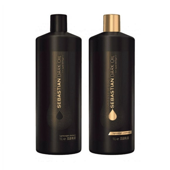 Sebastian Dark Oil Lightweight Shampoo & Conditioner 33.8 Oz Duo