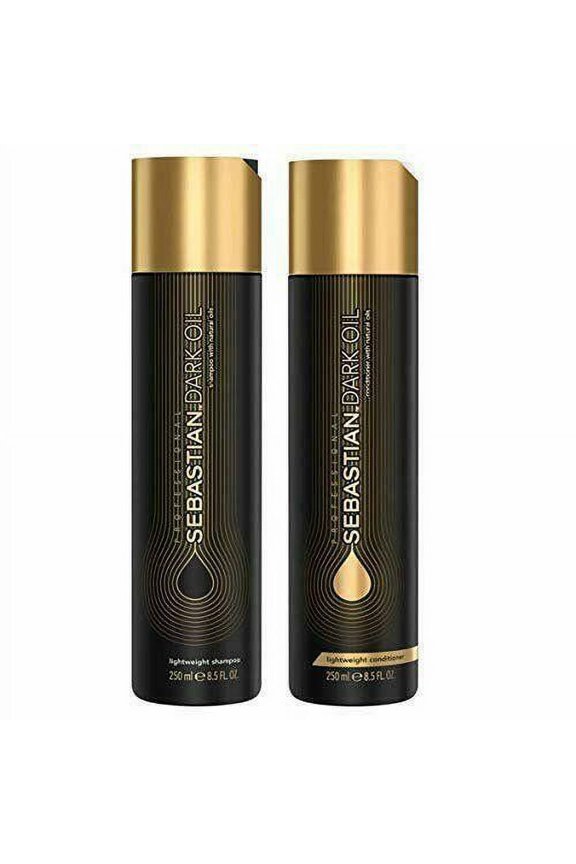 Sebastian Dark Oil Lightweight Shampoo and Conditioner Duo 8.4 oz each