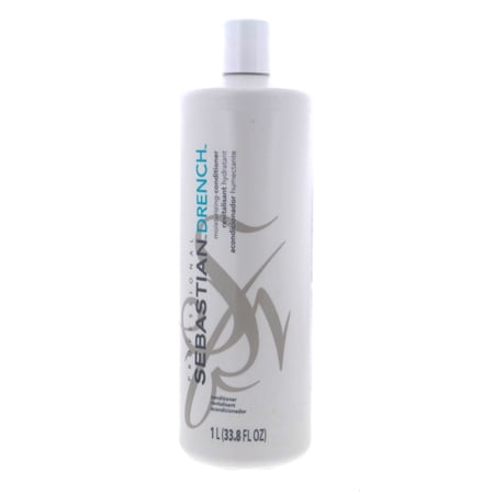 Sebastian Drench Conditioner, Deep Moisturizing Conditioner For Chemically Treated Hair, 33.8oz