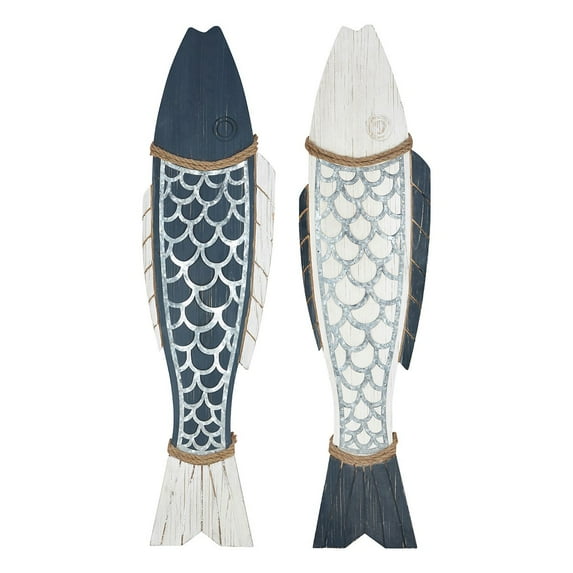 Sebastian Fish Wall Decor - Ast 2