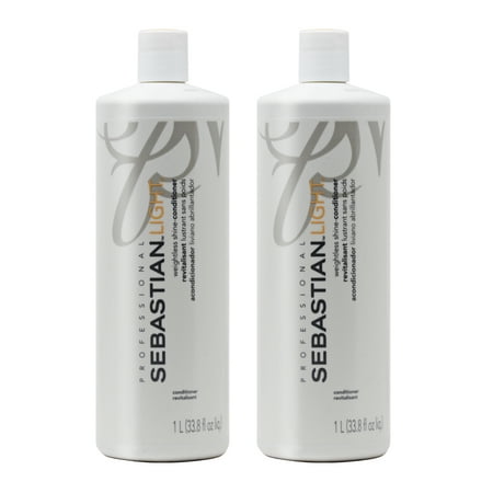 Sebastian Light Weightless Shine-Conditioner 33.8oz (Pack of 2)