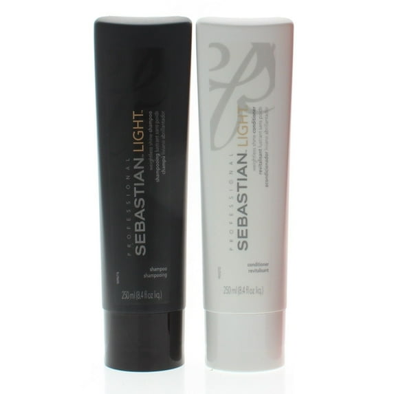 Sebastian Light Weightless Shine Shampoo and Conditioner 2 x 8.45oz DUO