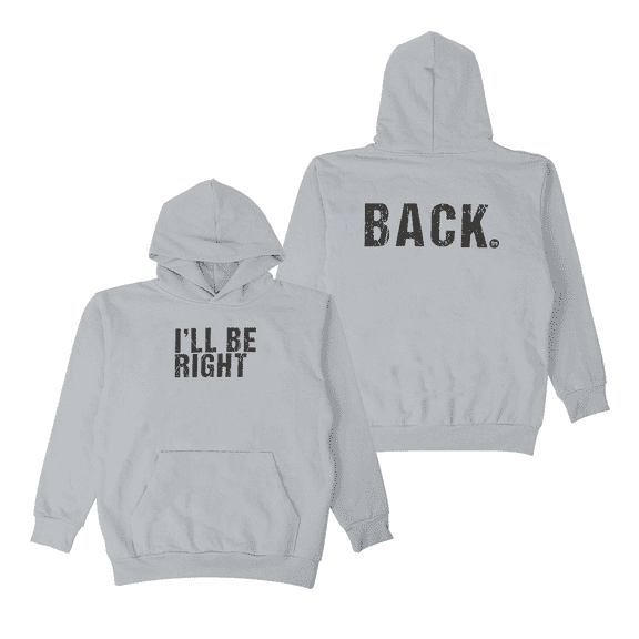 Sebastian Maniscalco Merch Hoodie I'll Be Right Back Long Sleeve For Fans Men Women Pullover