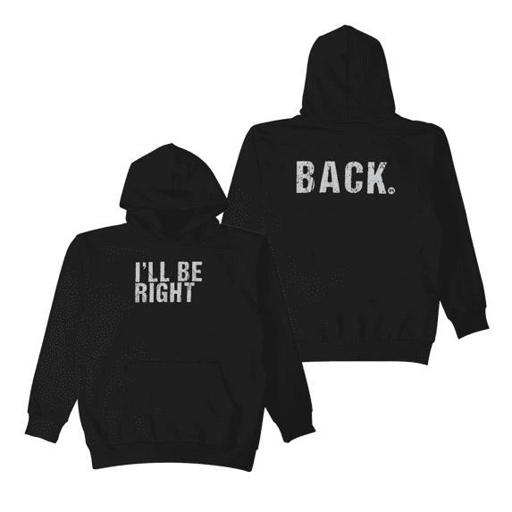 Sebastian Maniscalco Merch Hoodie I'll Be Right Back Long Sleeve For Fans Men Women Pullover