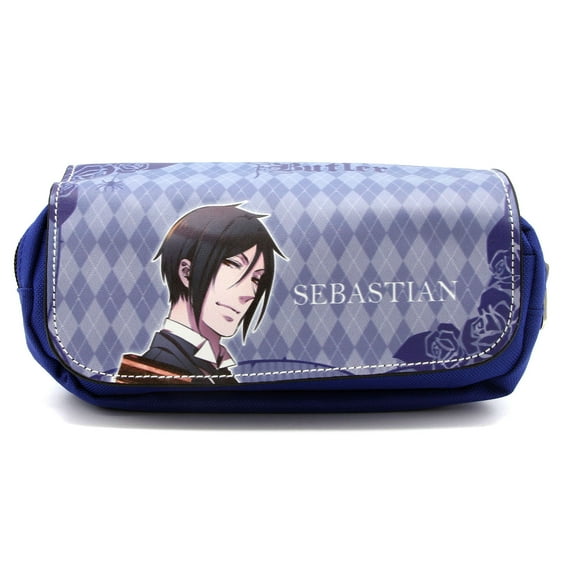 Sebastian Michaelis Style A - Black Butler 7x4" Clutch Pencil Bag