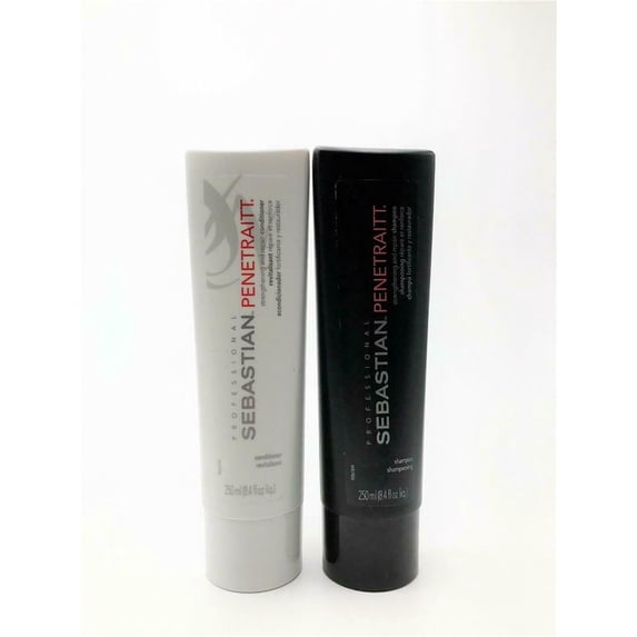 Sebastian Penetraitt Strengthening & Repair Shampoo Conditioner Duo, 8.4 oz.