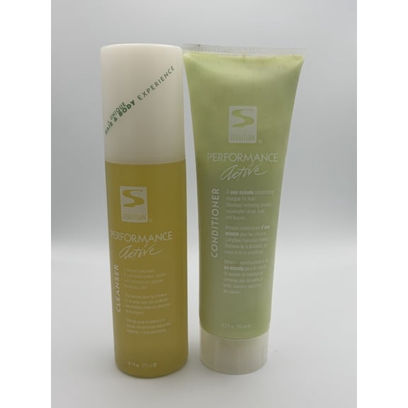 Sebastian Performance Active Cleanser & Conditioner 8.5 FL. OZ. Combo Set