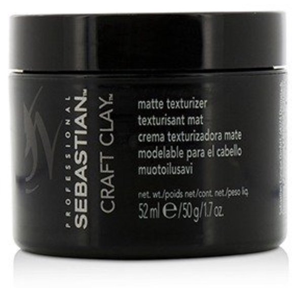Sebastian Professional Craft Clay Remoldable Matte Texturizer 1.7 oz - (Pack of 3)