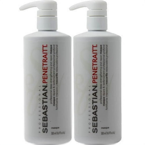 Sebastian Professional Penetraitt 16.9-Oz Deep Strengthening & Repair Hair Masque (Pack Of 2)