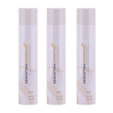 Sebastian Shaper Plus Hair Spray - 10.6 Oz - Pack Of 3 - Unisex, All Hair Types, Molding/Shaping Spray