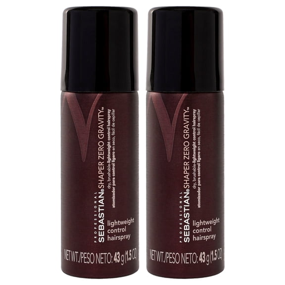 Sebastian Shaper Zero Gravity Hairspray - Pack of 2 , 1.5 oz Hair Spray