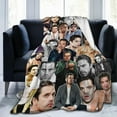 thumbnail image 1 of Sebastian Stan Blanket Soft and Warm Lightweight Fluffy Throws Blankets Rug Carpet Gift for Beach Yoga Bedroom Living Room Decoration Sofa Camping Trip Dorm Decor All Season, 1 of 1