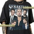 thumbnail image 1 of Sebastian Stan Unisex Softstyle Vintage Shirt, Gift For Woman and Man Unisex T-Shirt, 1 of 5