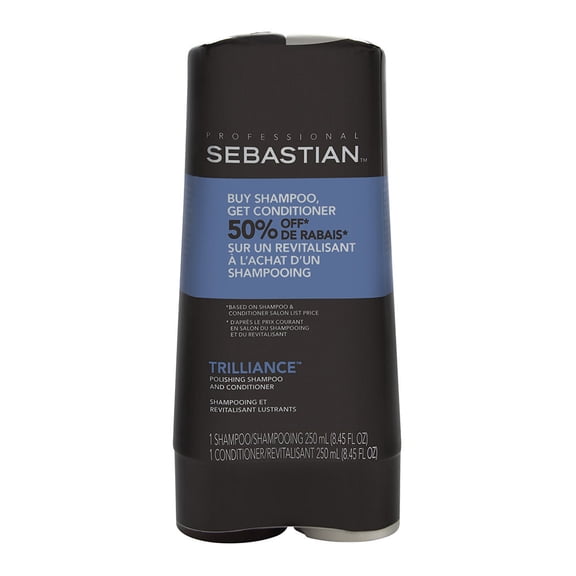Sebastian Trilliance Polishing Shampoo and Conditioner 2 x 8.45oz DUO