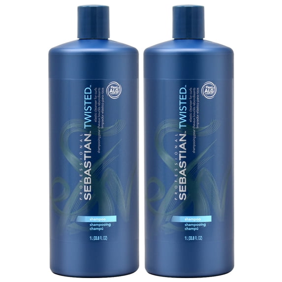Sebastian Twisted Elastic Shampoo 1L/33.8oz (Pack of 2)