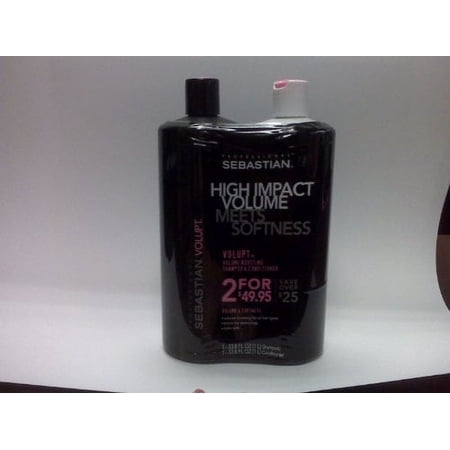 Sebastian Volupt Shampoo and Conditioner Liter Duo