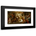 thumbnail image 1 of Sebastiano Conca 18x12 Black Modern Framed Museum Art Print Titled - The Martyrdom of Saint Matthew, 1 of 5