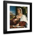 thumbnail image 1 of Sebastiano del Piombo 19x24 Black Modern Framed Museum Art Print Titled - Vittoria Colonna (From 1520 Until 1525), 1 of 5