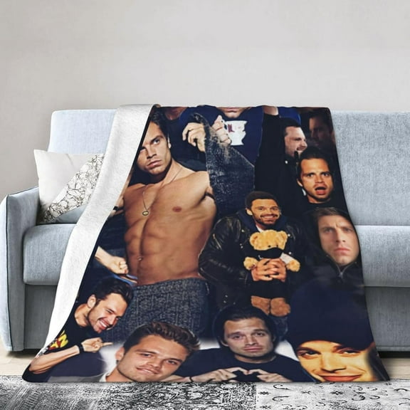 Sebastians Music Stan Blanket Flannel Fleece Throw Blanket Warm Blanket for Couch Decorative Gift Home Decor 50x60