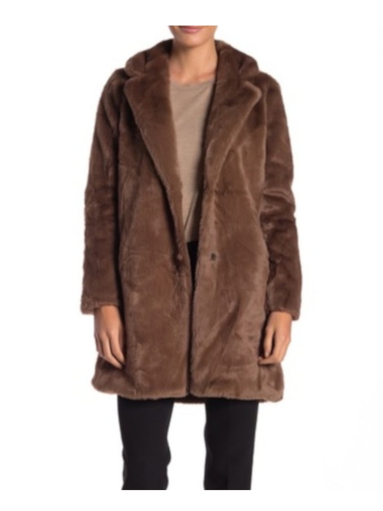 Sebby faux fur coat cheap
