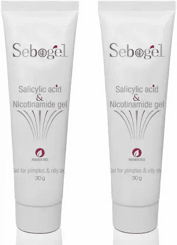 Sebogel Salicylic Acid &amp; Niacinamide Gel Pack of 2