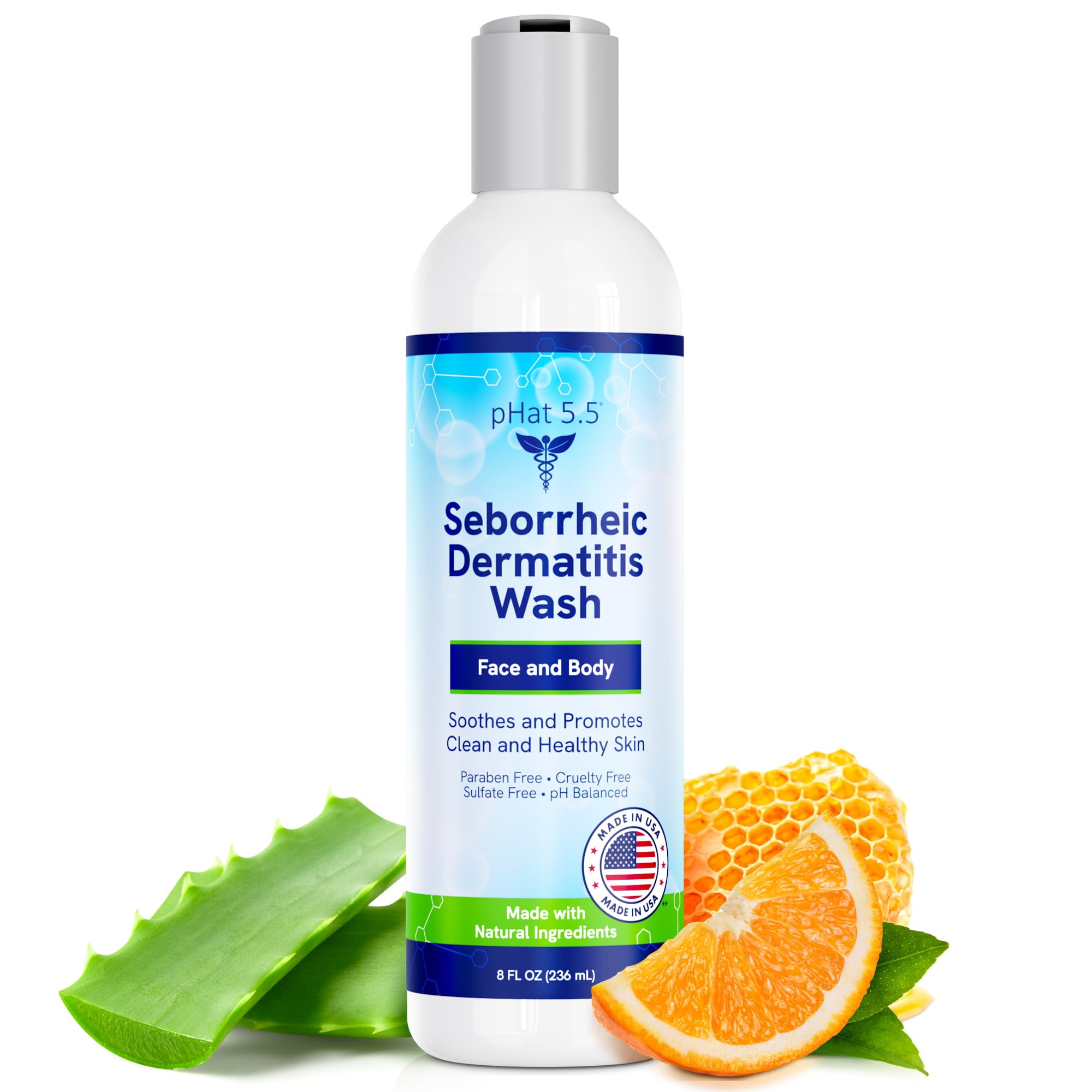 Seborrheic & Atopic Dermatitis YPF5 Gentle Face Wash with Manuka