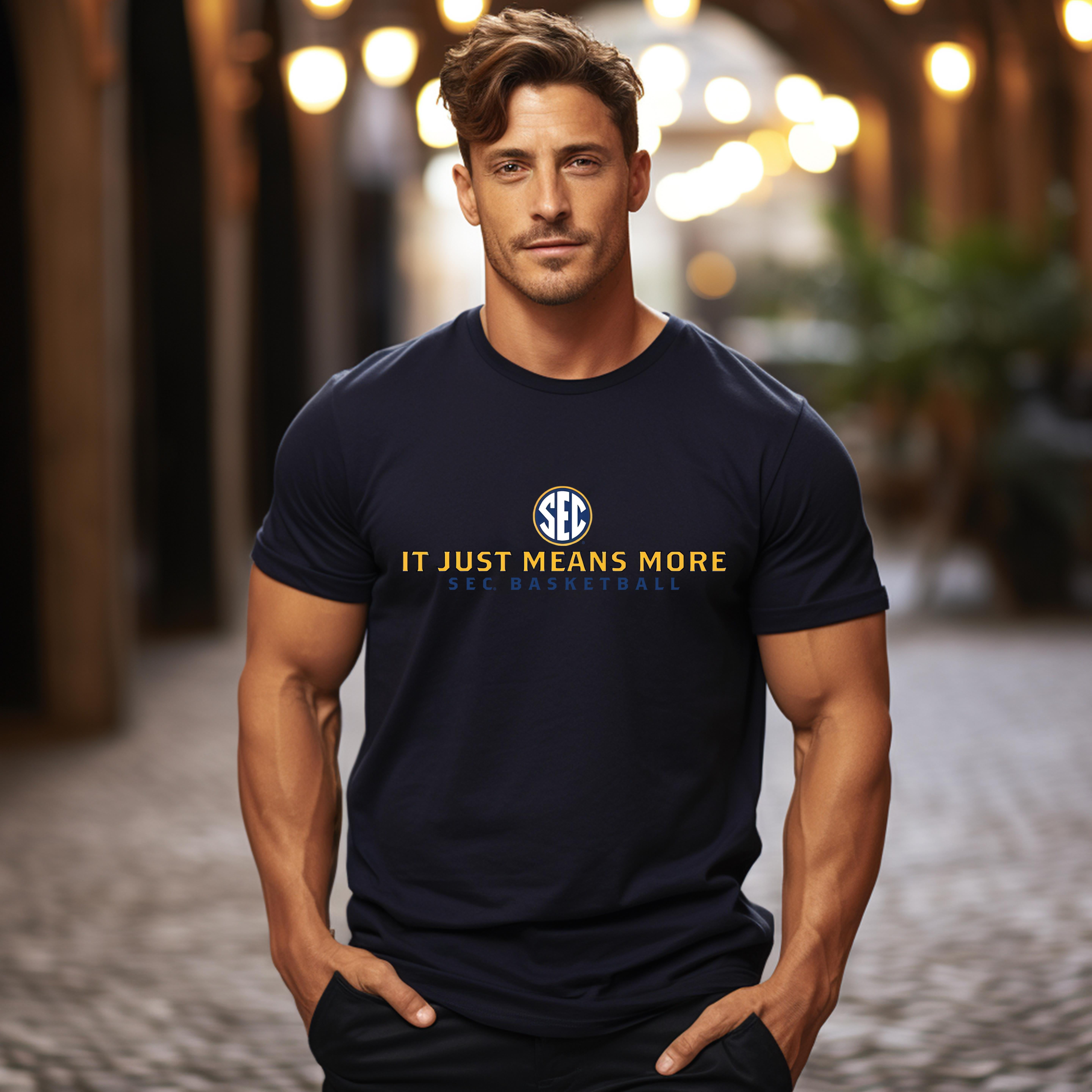 Sec It Just Means More 2024 Basketball 16 Team UNISEX Tshirt Up To 4XL