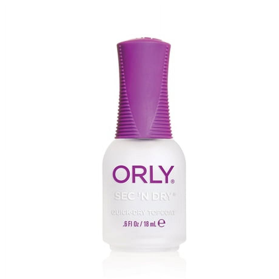 Sec N' Dry QuickDry Topcoat by Orly for Women 0.6 oz Nail Polish