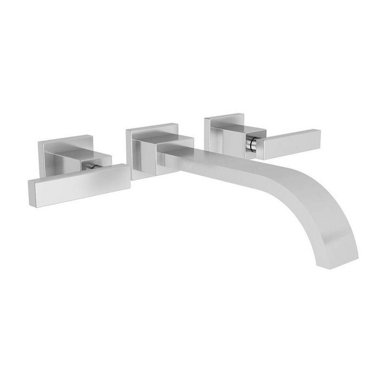 Secant 8 in. Wall Mount 2-Handle Bathroom Faucet Trim Kit in Polished Chrome - Walmart.com