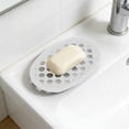 thumbnail image 1 of Secfreeship Clear Silicone Soap Dish, Efficient Drainage Soap Caddy, Non Slip Durable Easy Clean Soap Tray for Bathroom Shower Kitchen Washbasin, 1 of 6