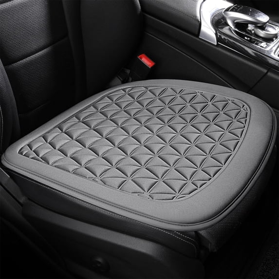 Secfreeship Four Seasons Breathable Car Seat Cushion, 3D Ventilation Mesh Design for Cool Driving, Universal Comfort Seat with Pressure Relief, Black, 18.9"x18.1"