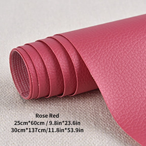 Secfreeship Self-Adhesive Leather Repair Patch, Cuttable Scratch Cover Tape for Furniture Car Seat Vinyl Fix