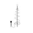 thumbnail image 1 of Secfreeship Solar Spiral Christmas Tree Light, 27.56 inch Outdoor Yard Stake with Star Topper, Warm White 8 Modes for Garden Pathway and Holiday Home Decor, 1 of 9