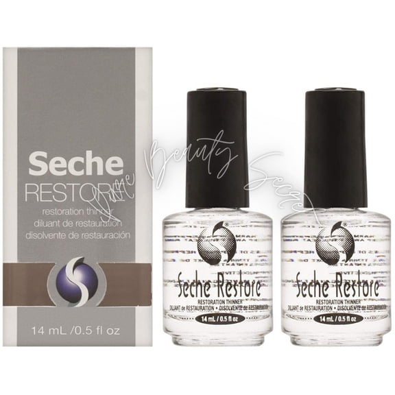 Seche Restore Restoration Thinner 0.5 fl oz x 2