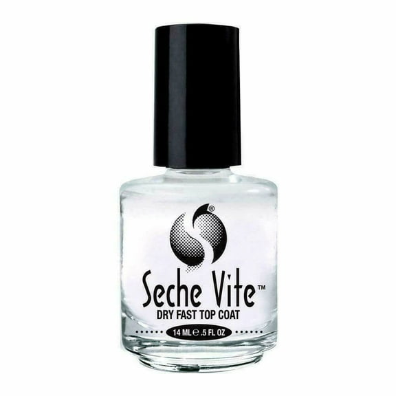 Seche Vite Dry Fast Top Coat 0.5 Oz, Pack of 12