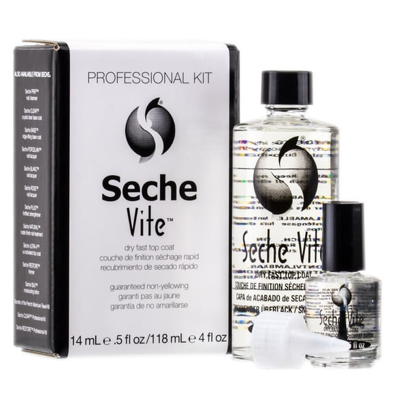 Seche Vite Dry Fast Top Coat Professional Kit ( 3 Piece Set)