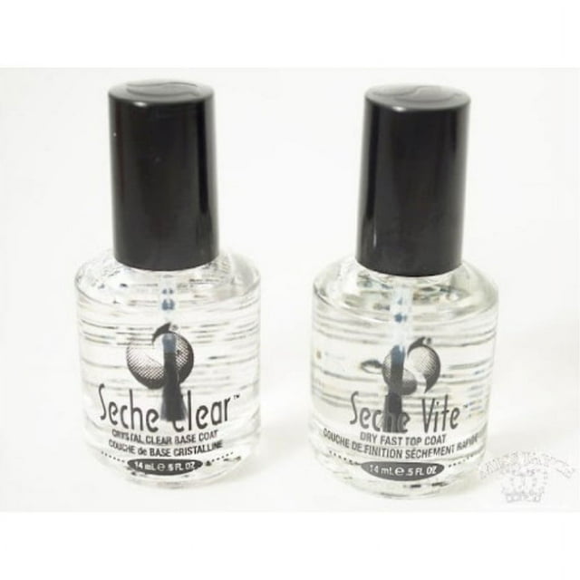 Seche Vite Dry Fast Top Coat/Seche Clear Crystal Clear Base Coat Duo [Misc.]