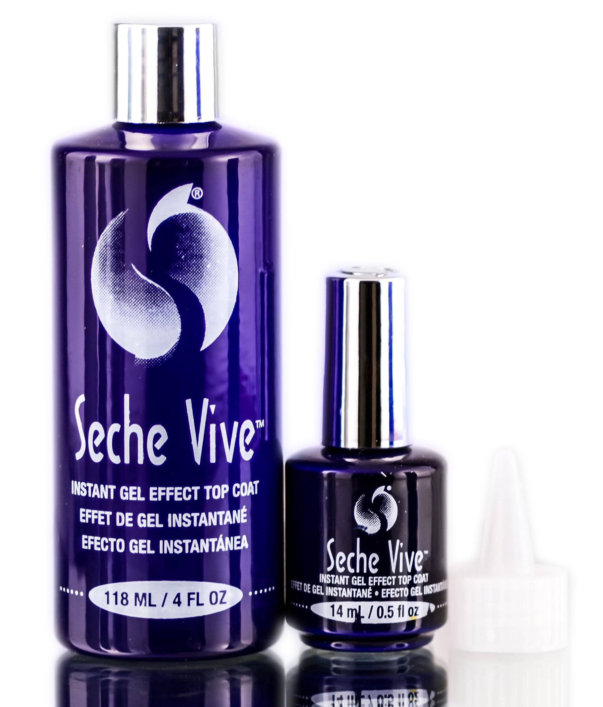 Seche Vive Professional KIT, Instant Gel Effect Top Coat, 4oz (Pk: 18 sets/case) Seche Vive Professional KIT, Instant Gel Effect Top Coat, 4oz (Pk: 18 sets/case)