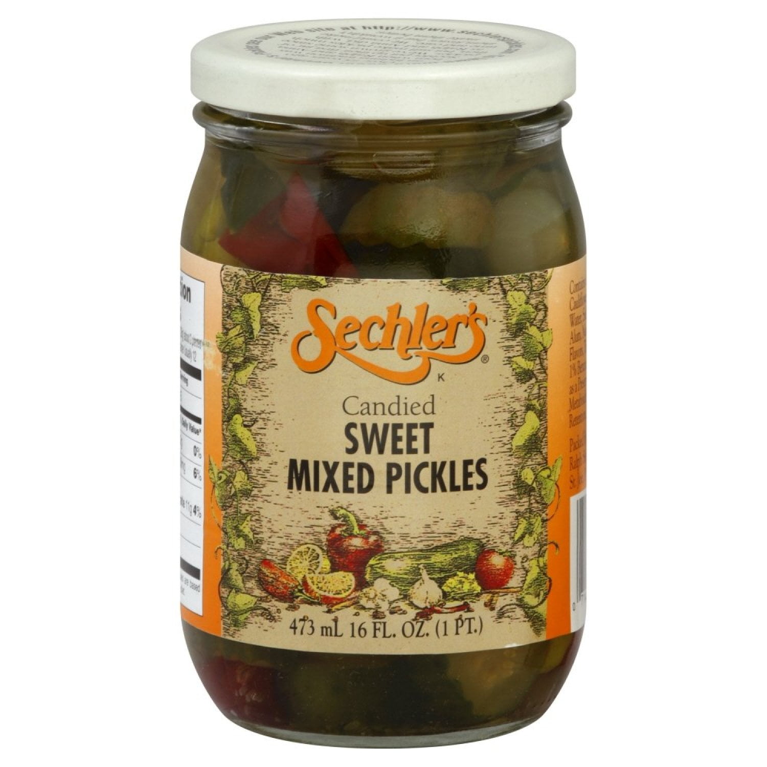 Sechler S Candied Sweet Mixed Pickles 16 Ounce Pack Of 6 Walmart Sechler S Candied Sweet Mixed Pickles 16 Ounce Pack Of 6 Walmart