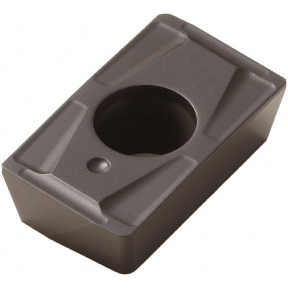 Seco APKT160408 D15 Grade MK1500 Carbide Milling Insert TiCN/Al2O3 Finish, 0.187" Thick, 0.031" Corner Radius