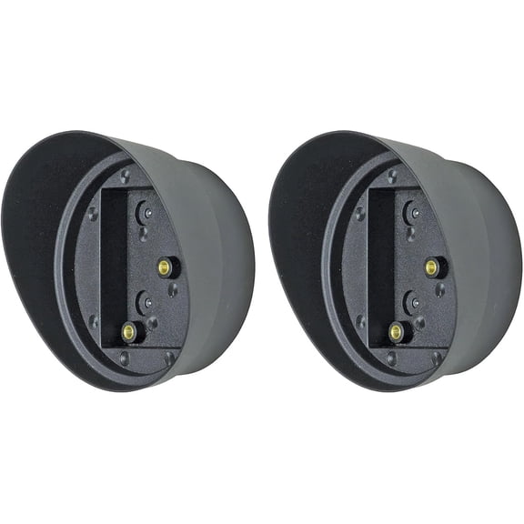 Seco-Larm E-931ACC-HR1Q Hood for Photoelectric Beam Sensor Reflectors, for use with Circular or Square Reflectors, Protects Reflector from Dirt and Reduces Interference with IR Beam, Pack of 2,