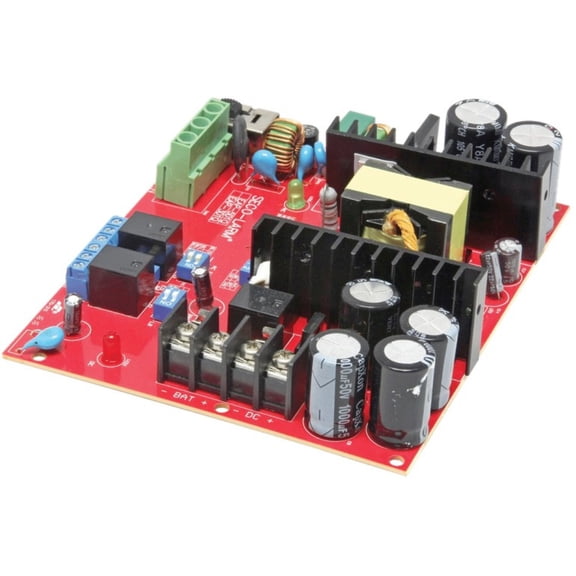Seco-Larm EAP-5D1MQ Access Control Power Supply Module, Auxiliary Output Relay, Selectable Delay Timer; Relays Rated 3A@24VDC, 3A@120VAC; Selectable 2.2k 9 End-of-Line (EOL) Resistor