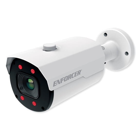 Seco-Larm EV-N1506-NW4WQ ENFORCER 5MP IP Bullet Camera, 2.8 to 12mm Motorized Lens, White