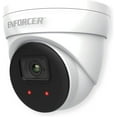 thumbnail image 1 of Seco-Larm EV-N2506-2W4WQ Enforcer 5MP IP Turret Camera, White; 1/2.7" CMOS Sensor; 2880 x 1620 Max Resolutions; 2.8mm Lens; Digital Noise Reduction; Smart IR, Range up to 98 feet; PoE, 1 of 1